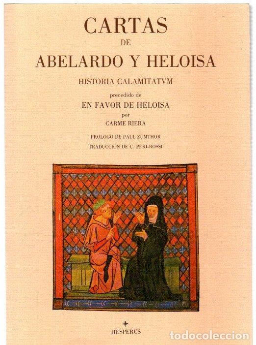Livros em segunda m&atilde;o: Carta de Abelardo y Heloisa. Historia calamitatum - Riera, Carme