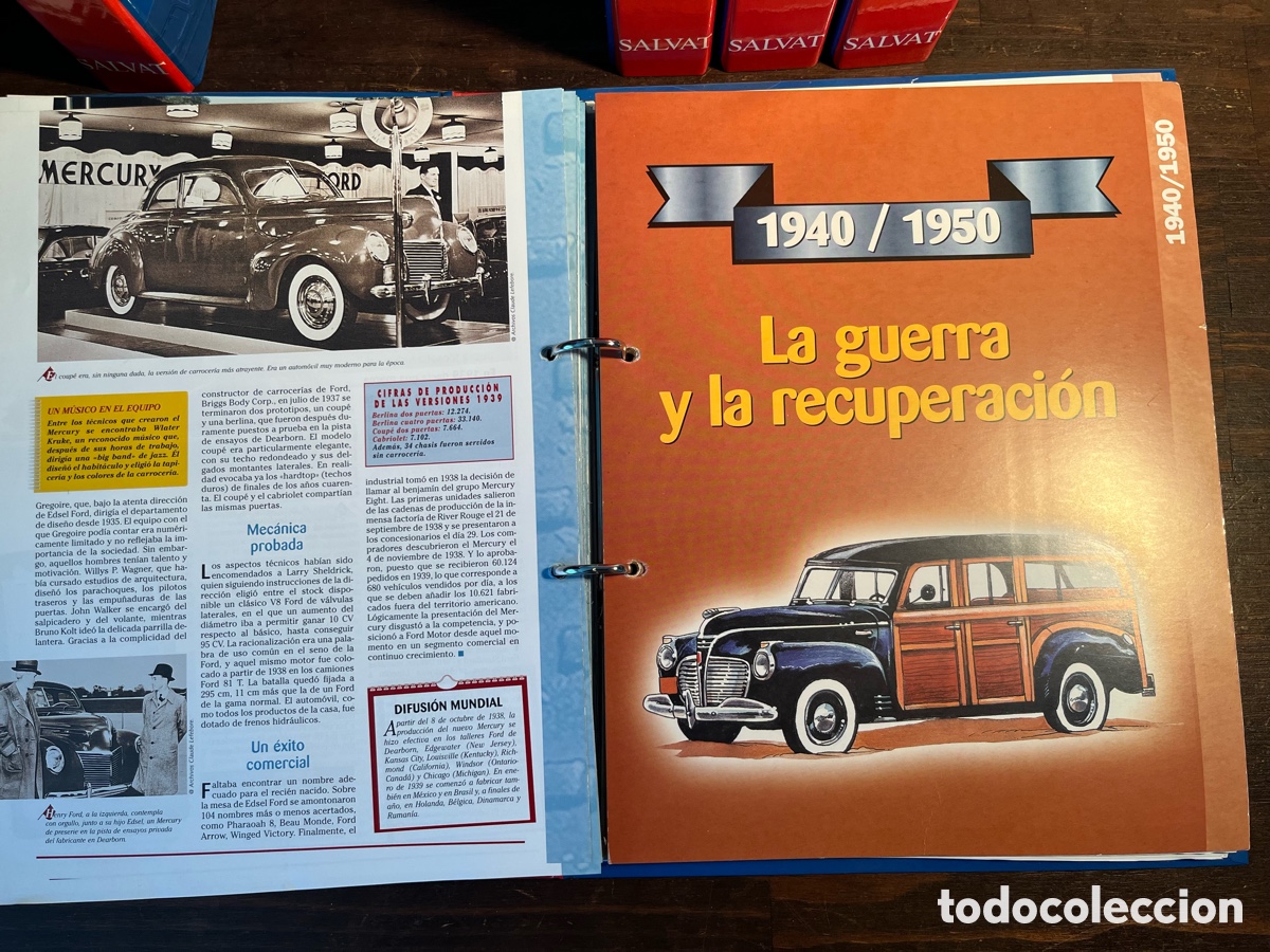 Libros: Colecci&oacute;n Coches Inolvidables Salvat - Foto 5