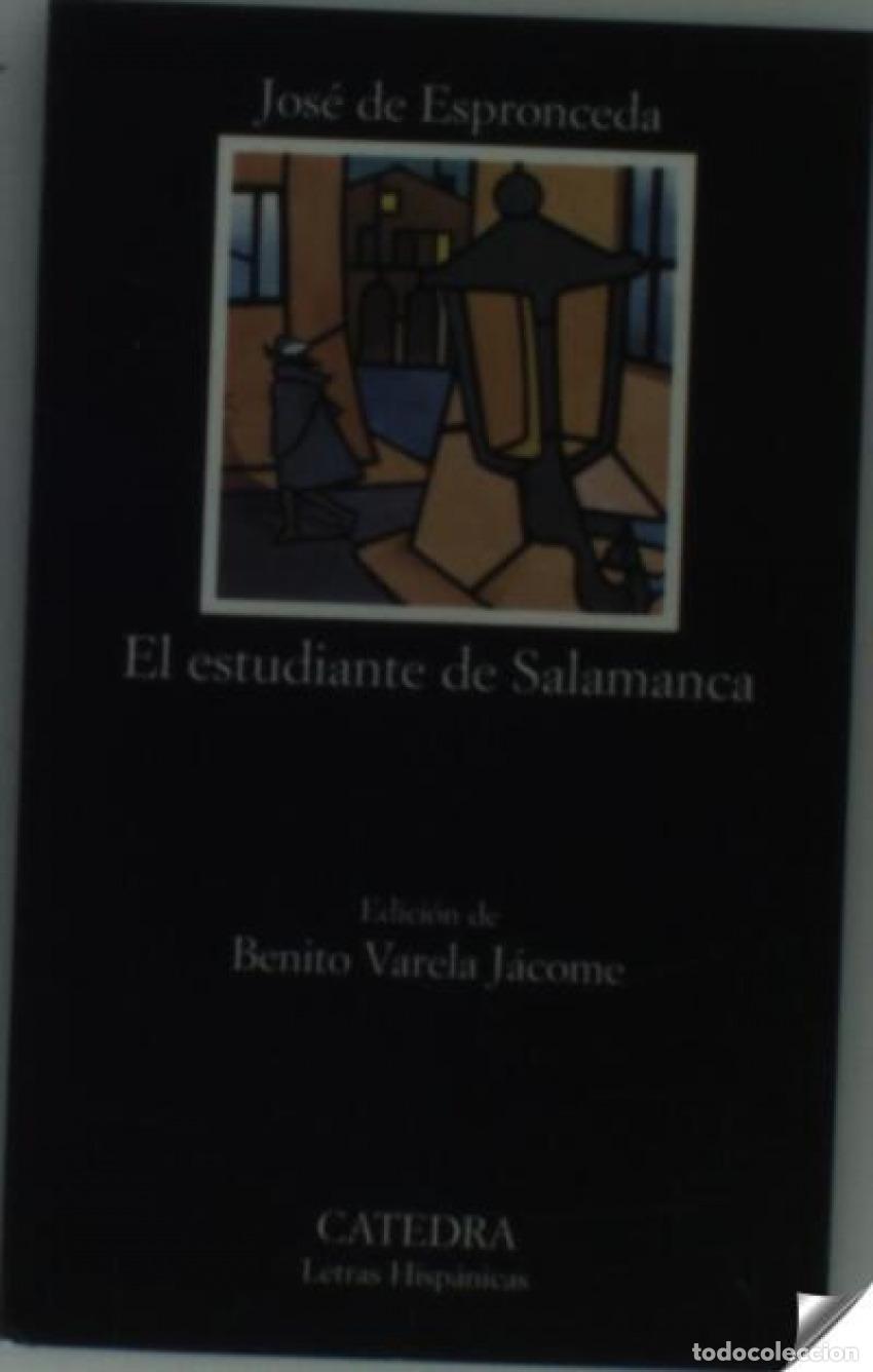 Libros: El estudiante de Salamanca - Espronceda, Jos&eacute; de - Foto 1