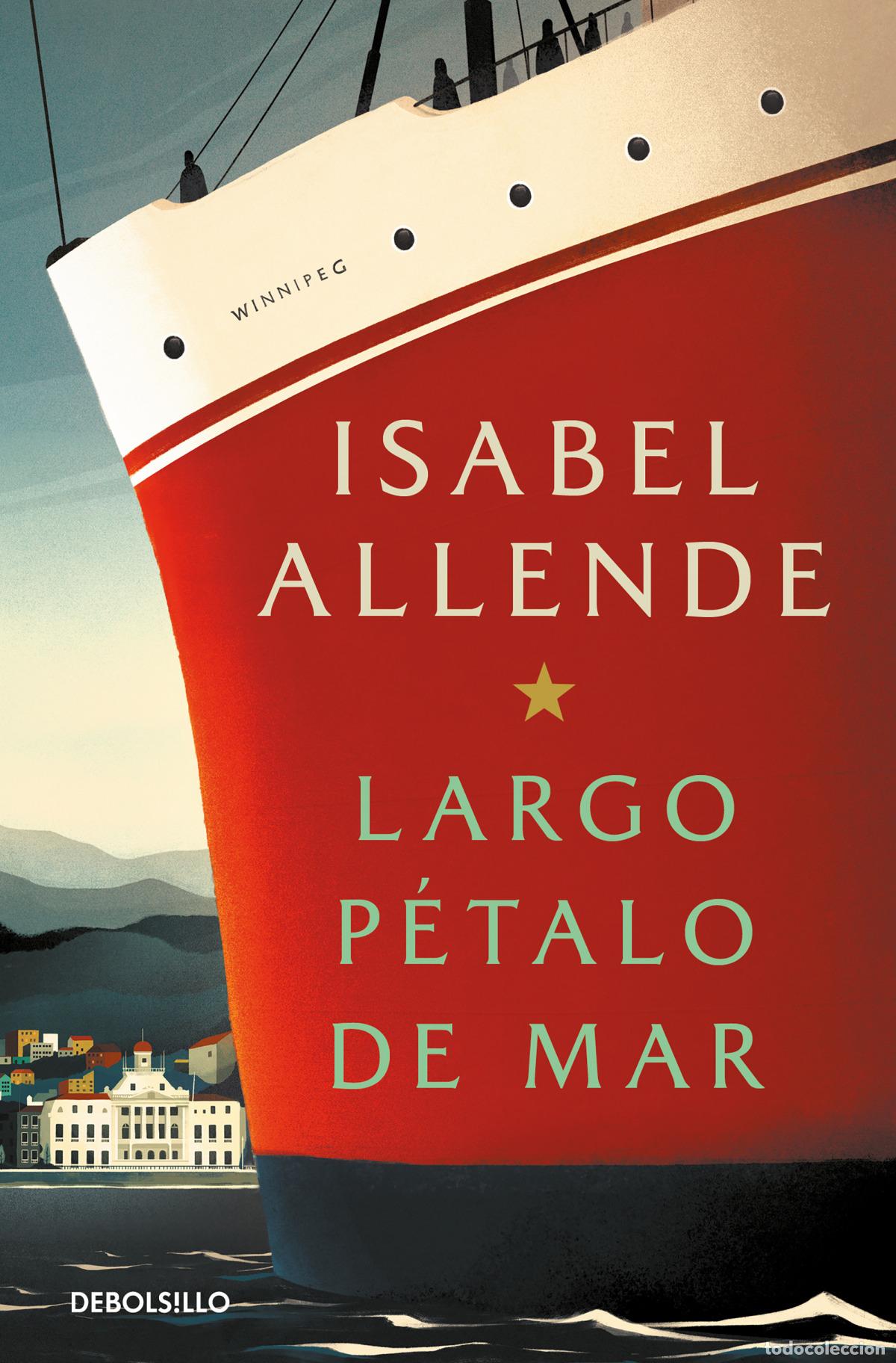 Libros: Largo p&eacute;talo de mar - Allende, Isabel - Foto 1