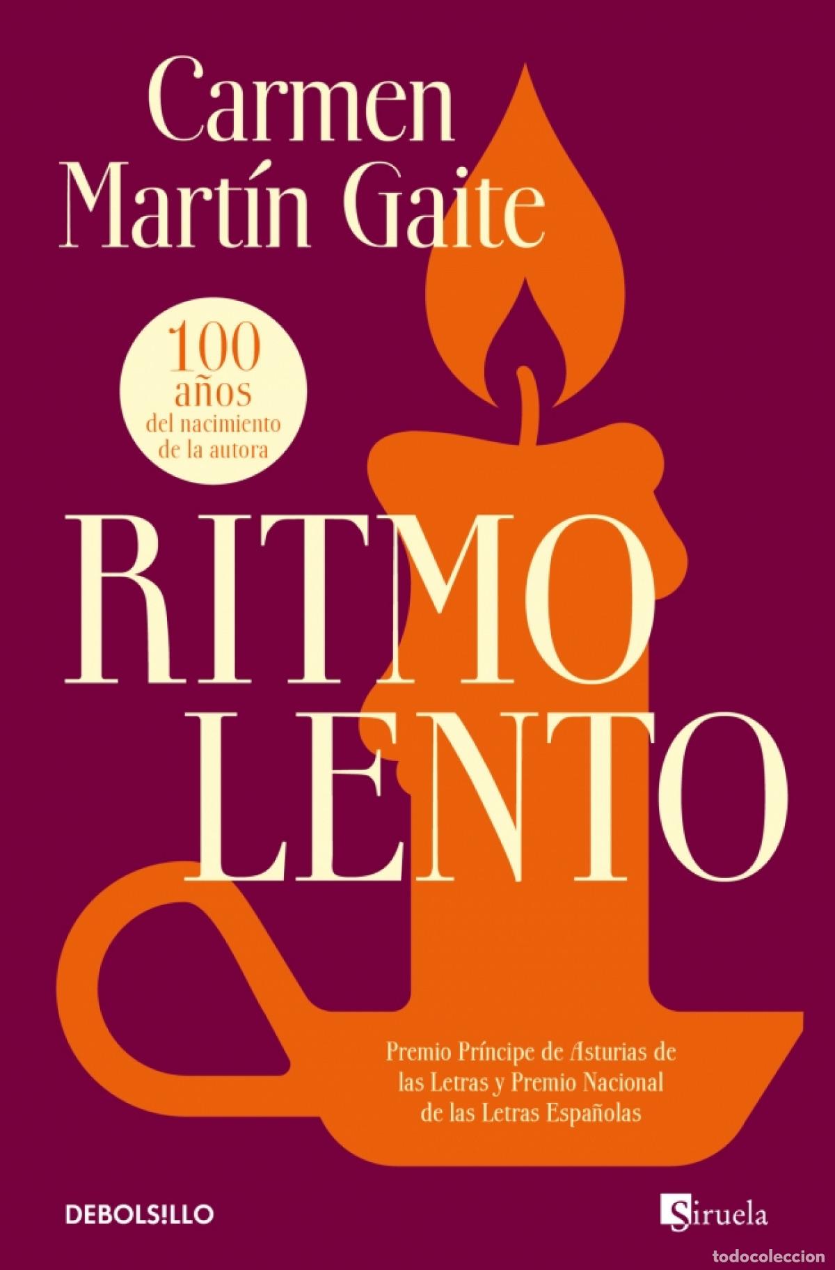 Libros: RITMO LENTO - CARMEN MARTIN GAITE - Foto 1