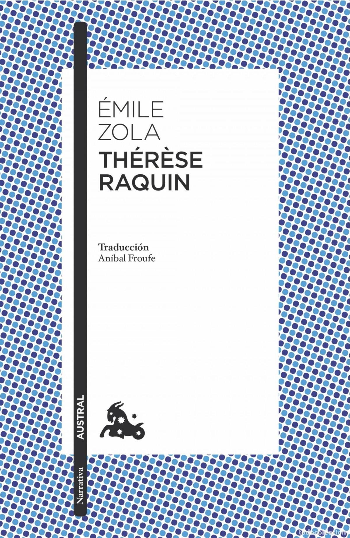 Libros: Th&eacute;r&egrave;se Raquin - Zola, &Egrave;mile - Foto 1