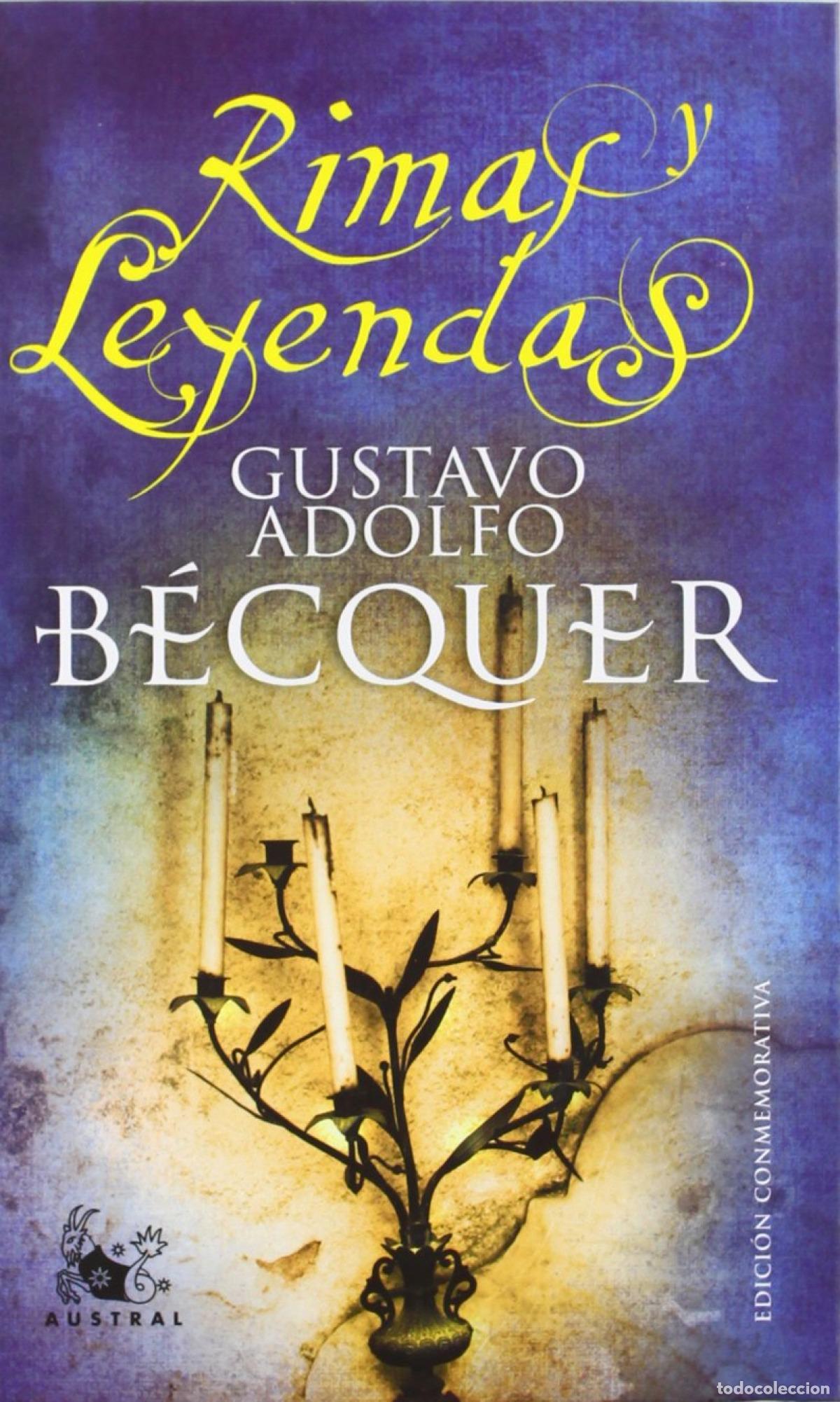 Libros: Rimas y Leyendas - Gustavo Adolfo B&eacute;cquer - Foto 1