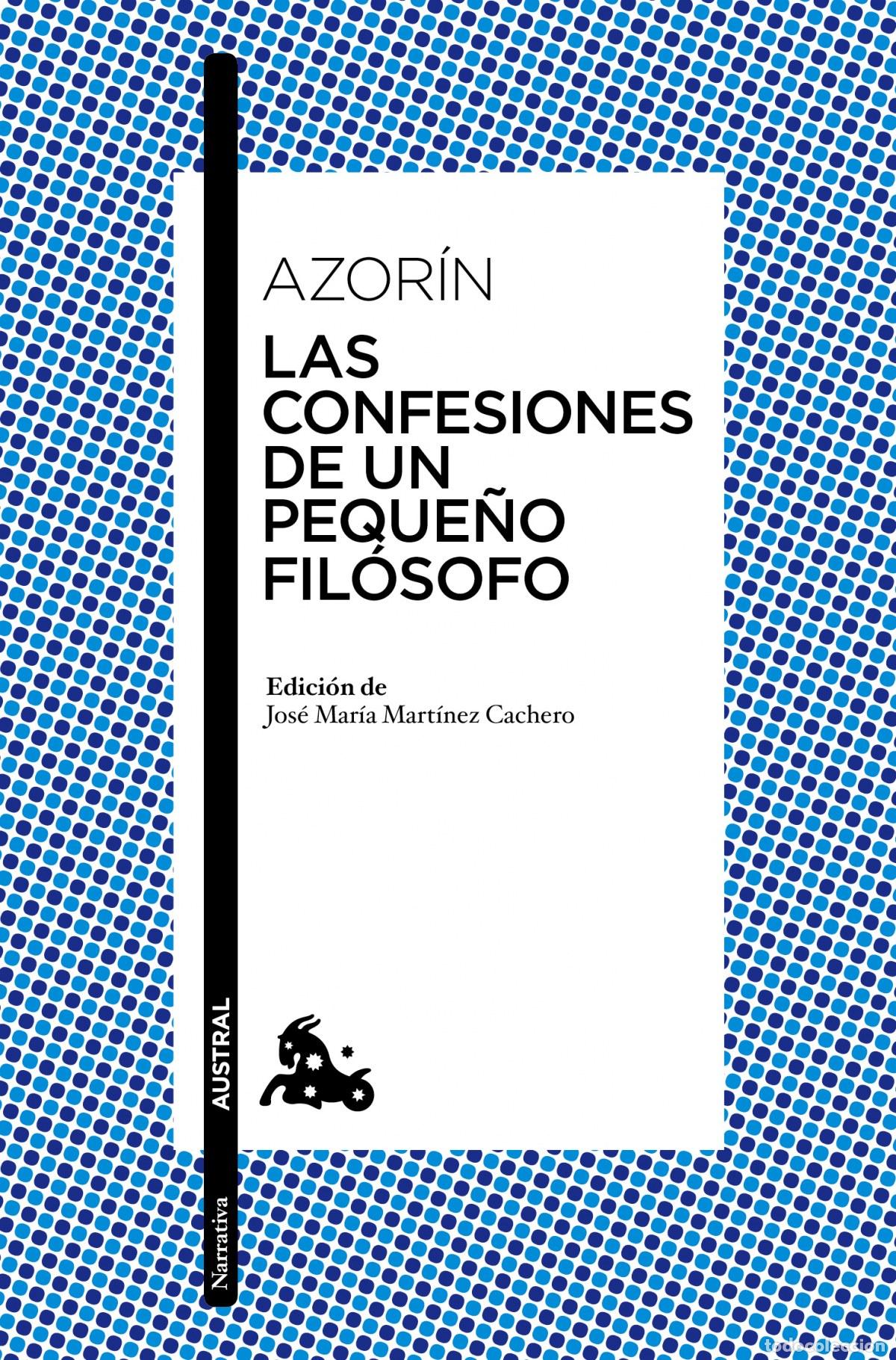 Libros: Las confesiones de un peque&ntilde;o filosofo - Azorin - Foto 1