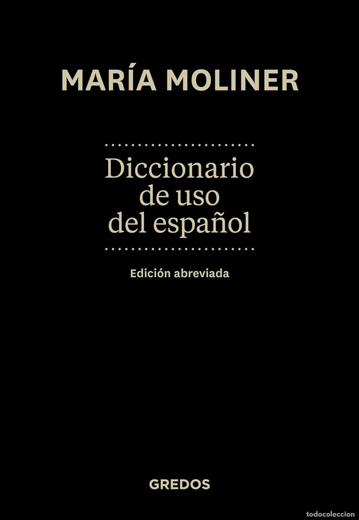Libros: Diccionario de uso del espa&ntilde;ol. Ed. Abreviada - Moliner Ruiz, Maria