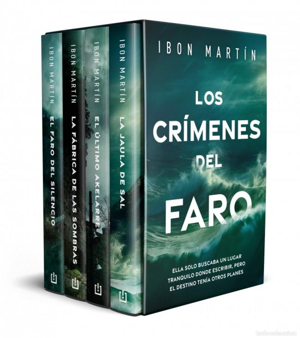 Libros: Estuche Los Cr&iacute;menes del Faro - Ibon Mart&iacute;n - Foto 1