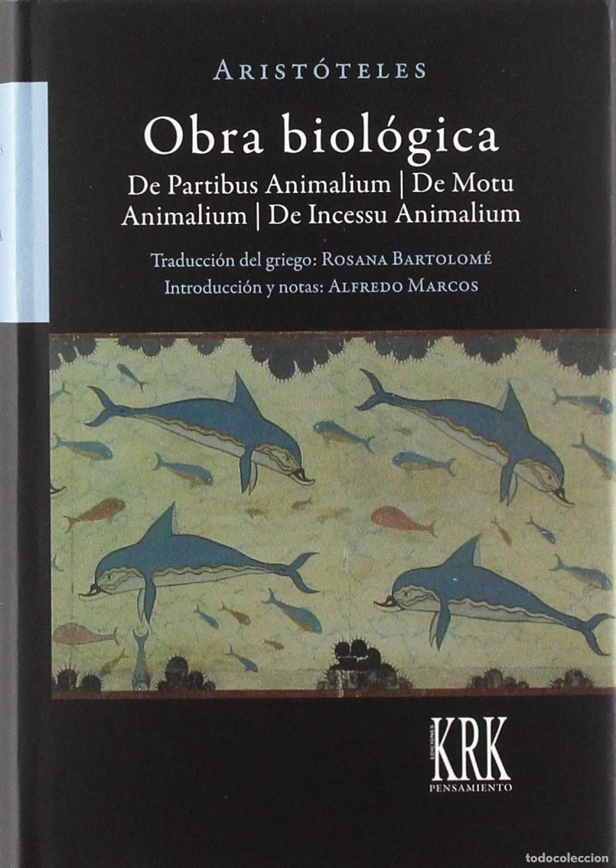 Libros: OBRA BIOL&Oacute;GICA - Arist&oacute;teles - Foto 1