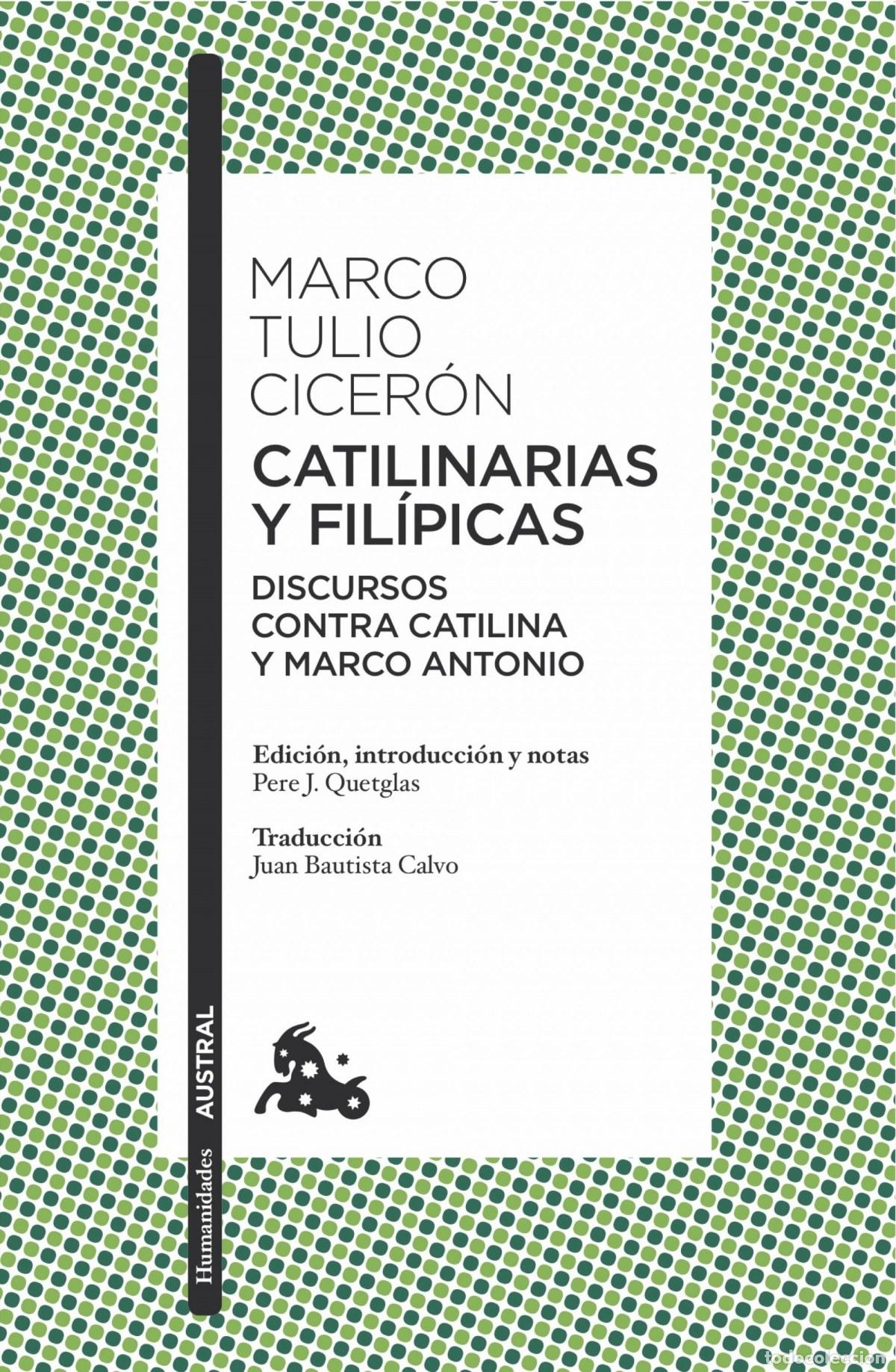 Libros: CATILINARIAS Y FILIPICAS - CICER&oacute;N - Foto 1