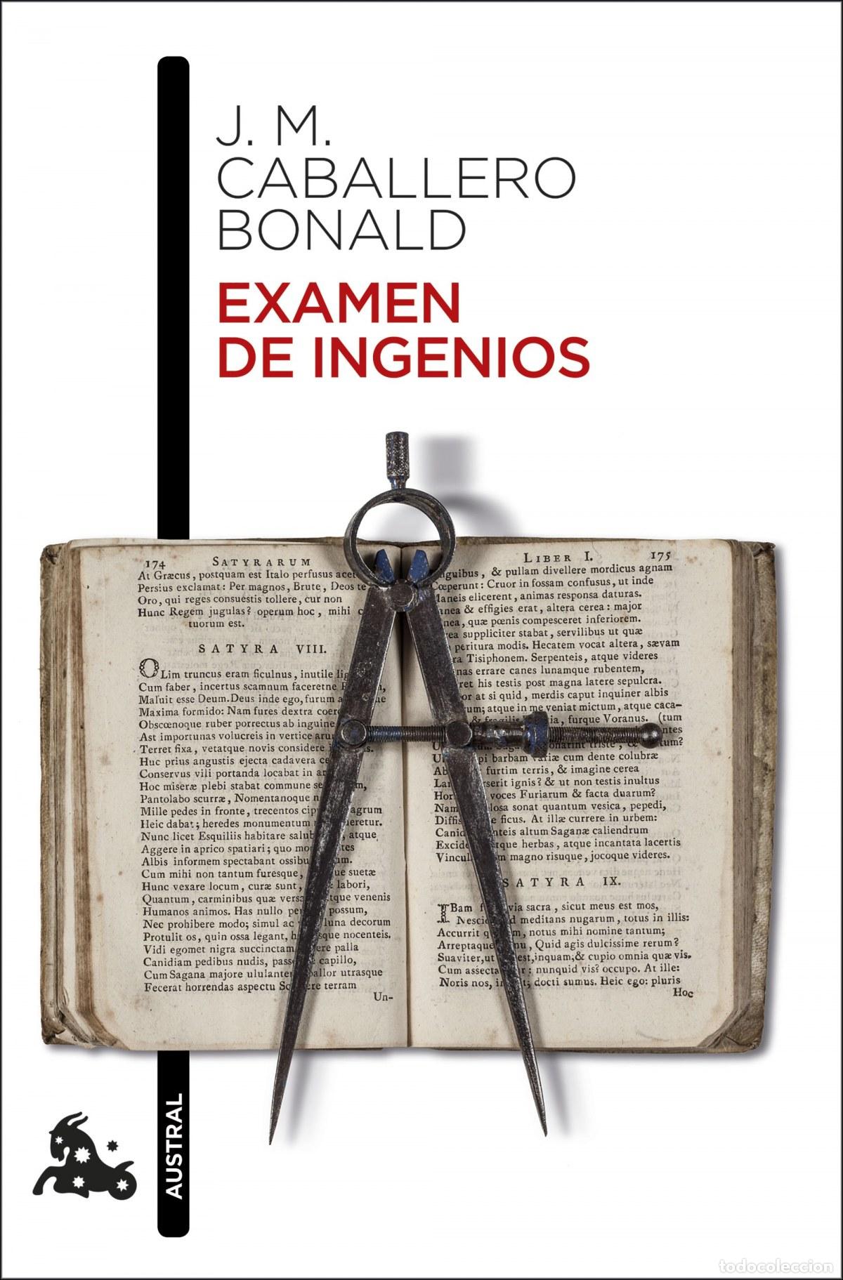 Libros: EXAMEN DE INGENIOS - Caballero Bonald, Jos&eacute; Manuel - Foto 1