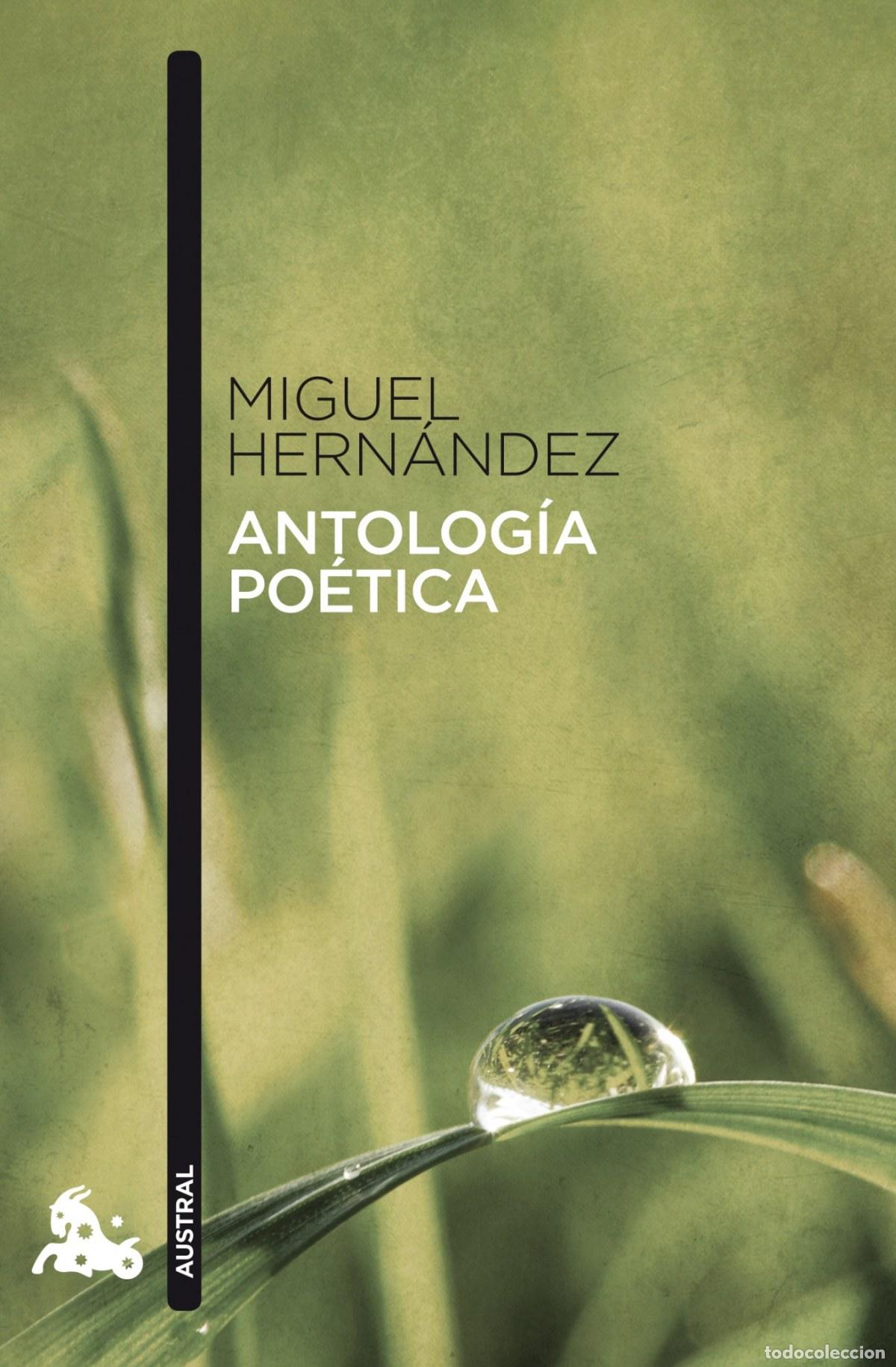 Libros: Antolog&iacute;a po&eacute;tica - Miguel Hern&aacute;ndez - Foto 1