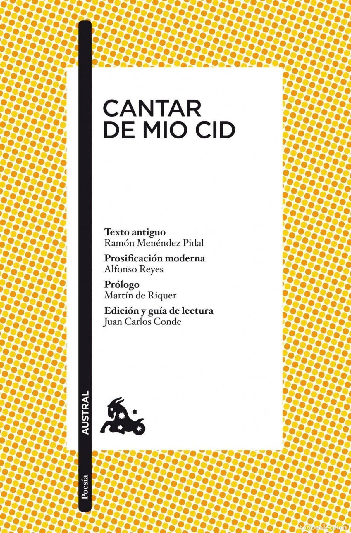 Libros: Cantar de Mio Cid - An&oacute;nimo - Foto 1