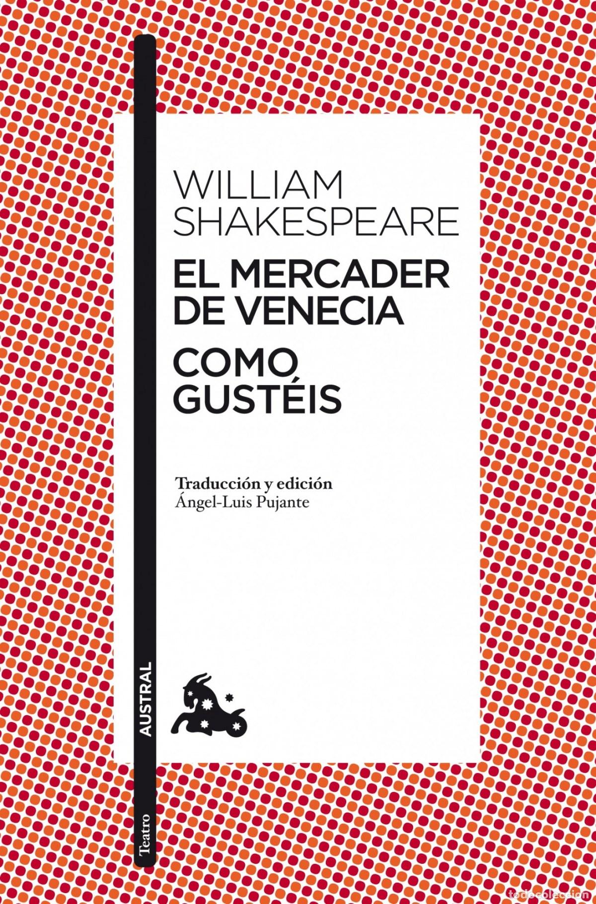Libros: El mercader de Venecia / Como gust&eacute;is - William Shakespeare - Foto 1