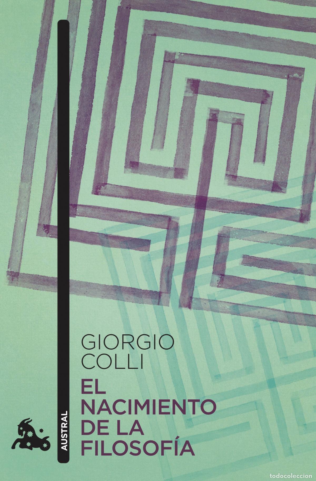 Libros: El nacimiento de la filosof&iacute;a - Colli, Giorgio - Foto 1