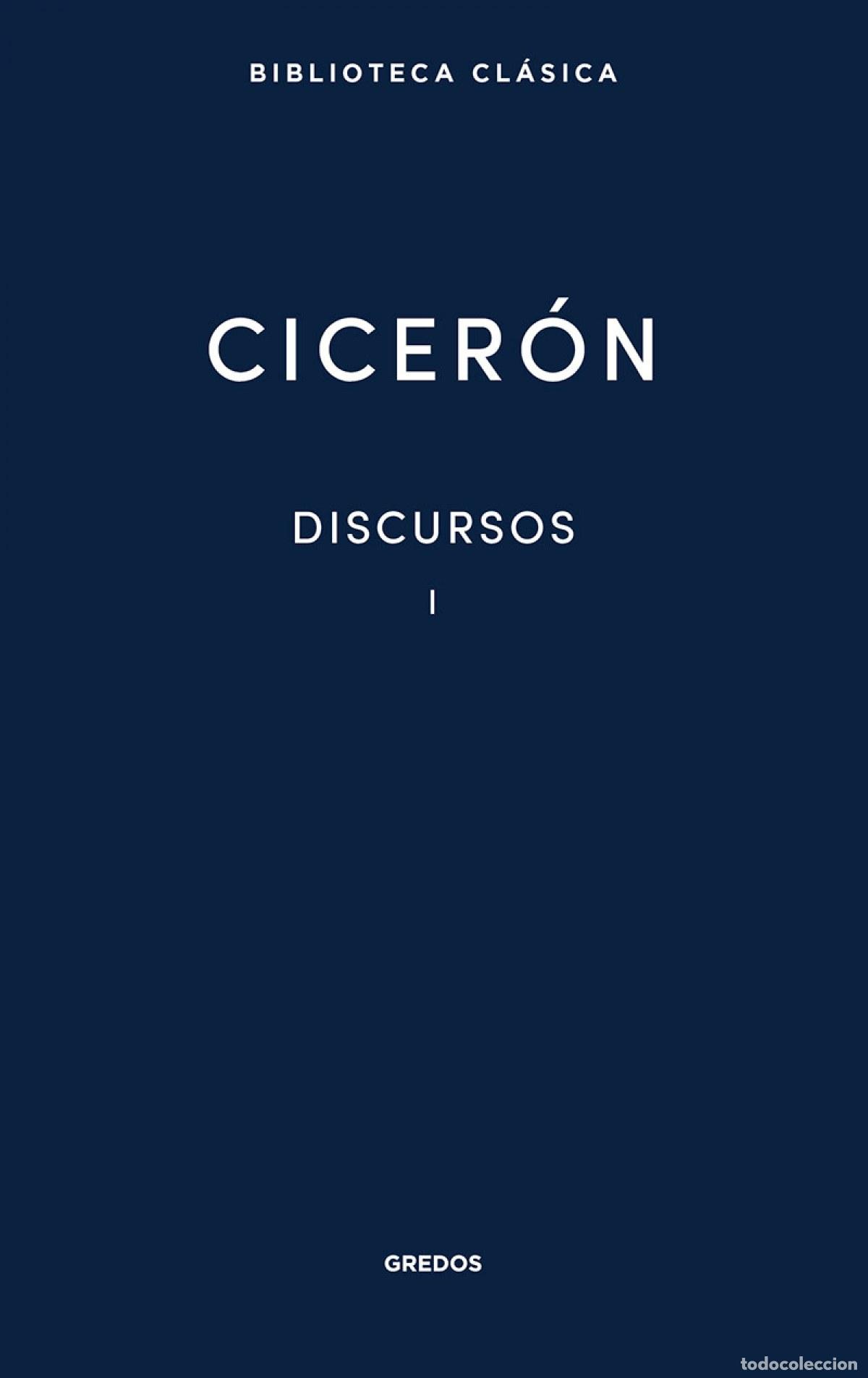 Libros: DISCURSOS I - Cicer&oacute;n - Foto 1