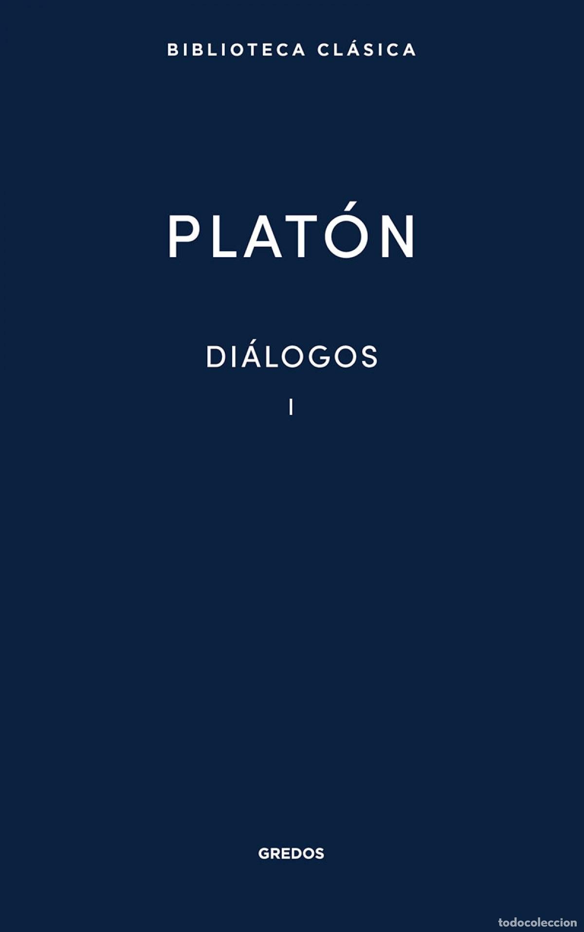 Libros: DIALOGOS I. PLAT&Oacute;N - Plat&oacute;n - Foto 1