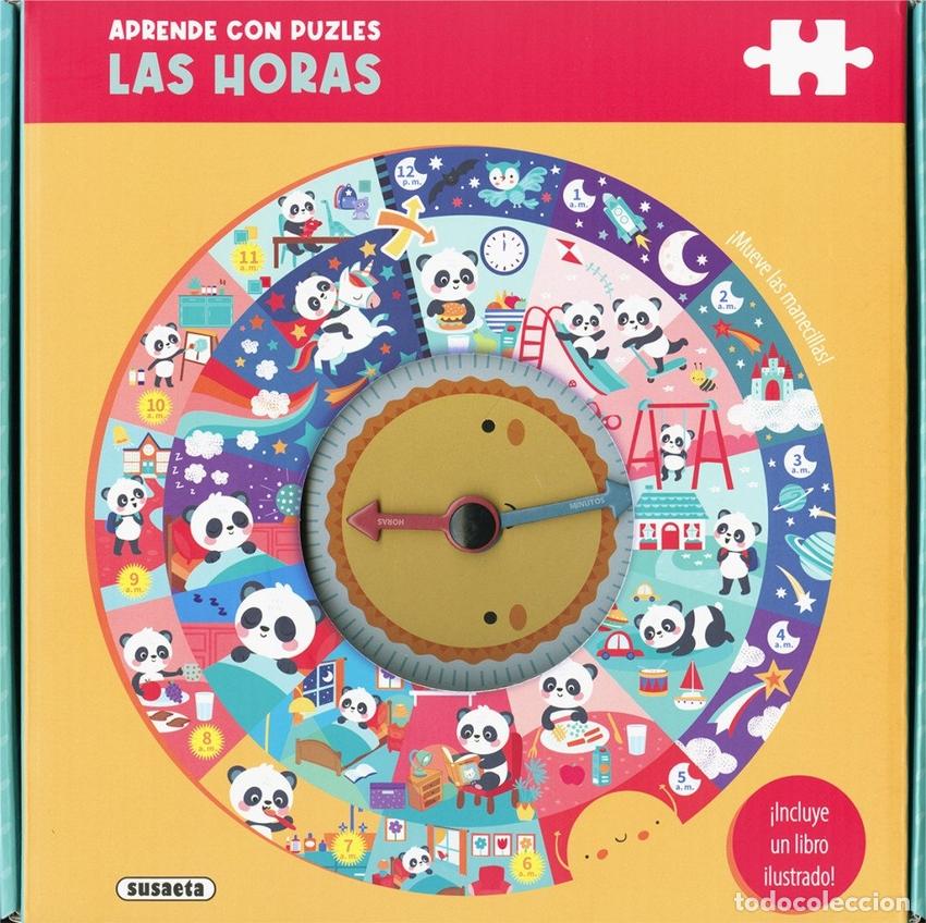 Libros: Aprende las horas con el panda - Susaeta Ediciones - Foto 1