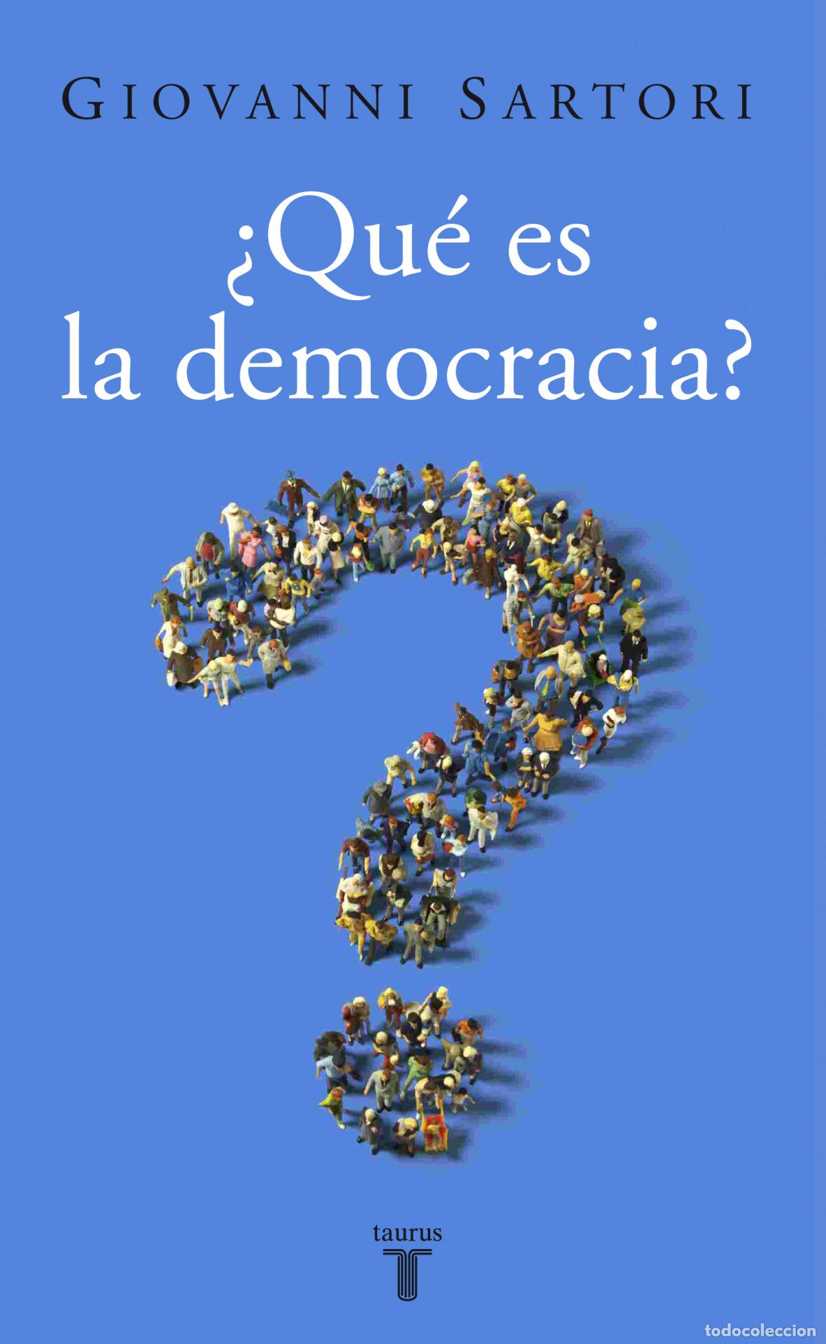Libros: &iquest;Qu&eacute; es la democracia? - Sartori, Giovanni - Foto 1
