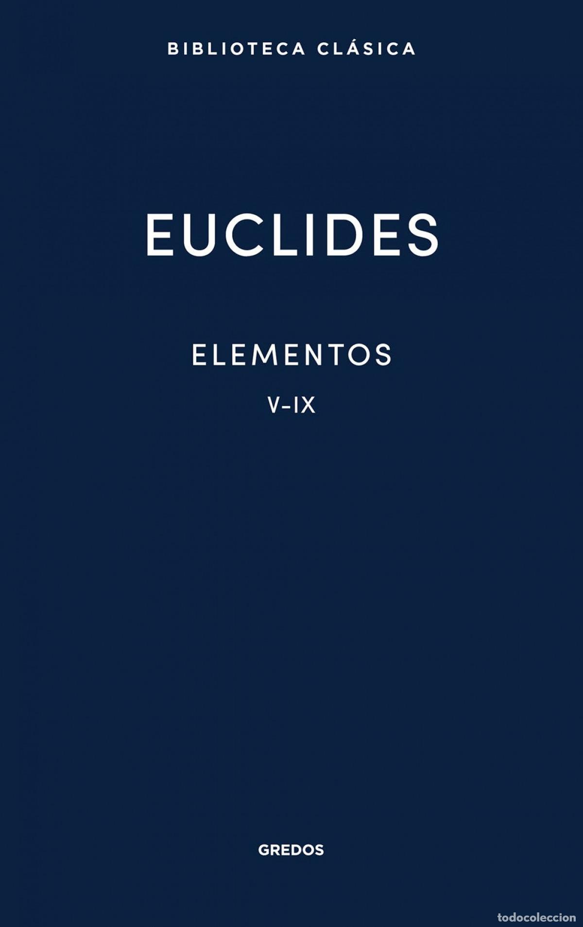 Libros: Elementos V-IX - Euclides de Alejandr&iacute;a - Foto 1