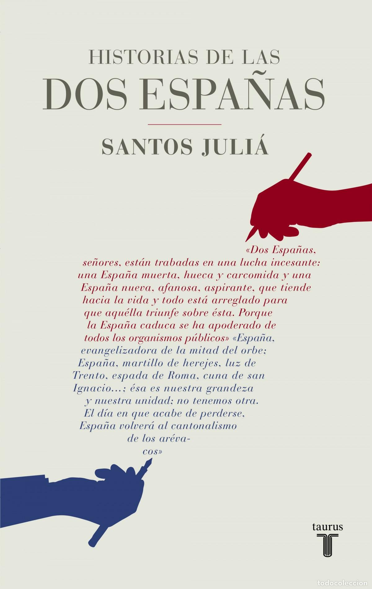 Libros: Historias de las dos espa&ntilde;as - Santos, Julia - Foto 1