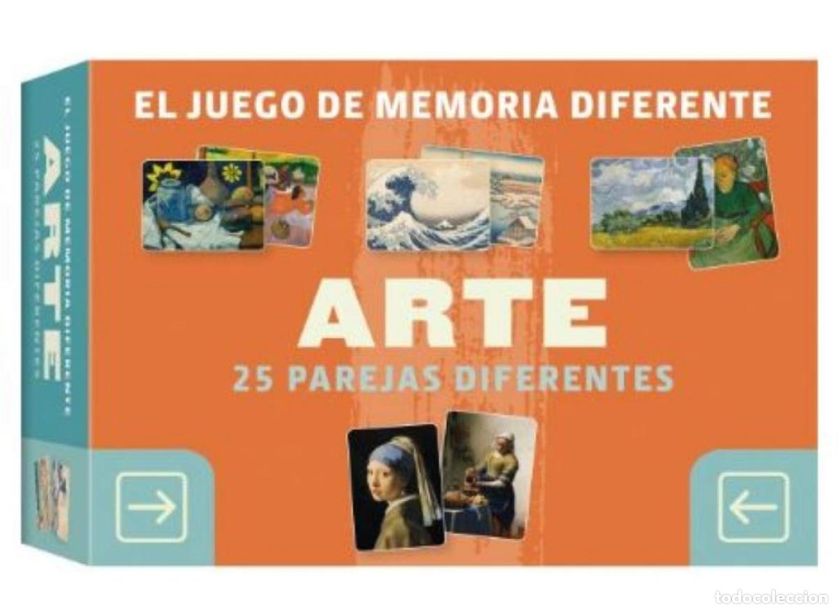 Libros: JUEGO DE MEMORIA DIFERENTE ARTE - VVAA - Foto 1