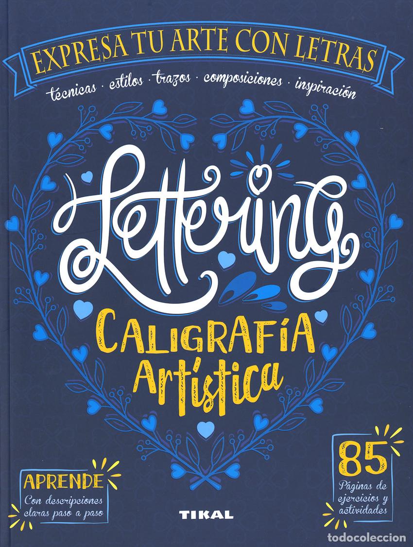 Libros: Lettering. Caligraf&iacute;a art&iacute;stica - Cuenca, Roc&iacute;o - Foto 1