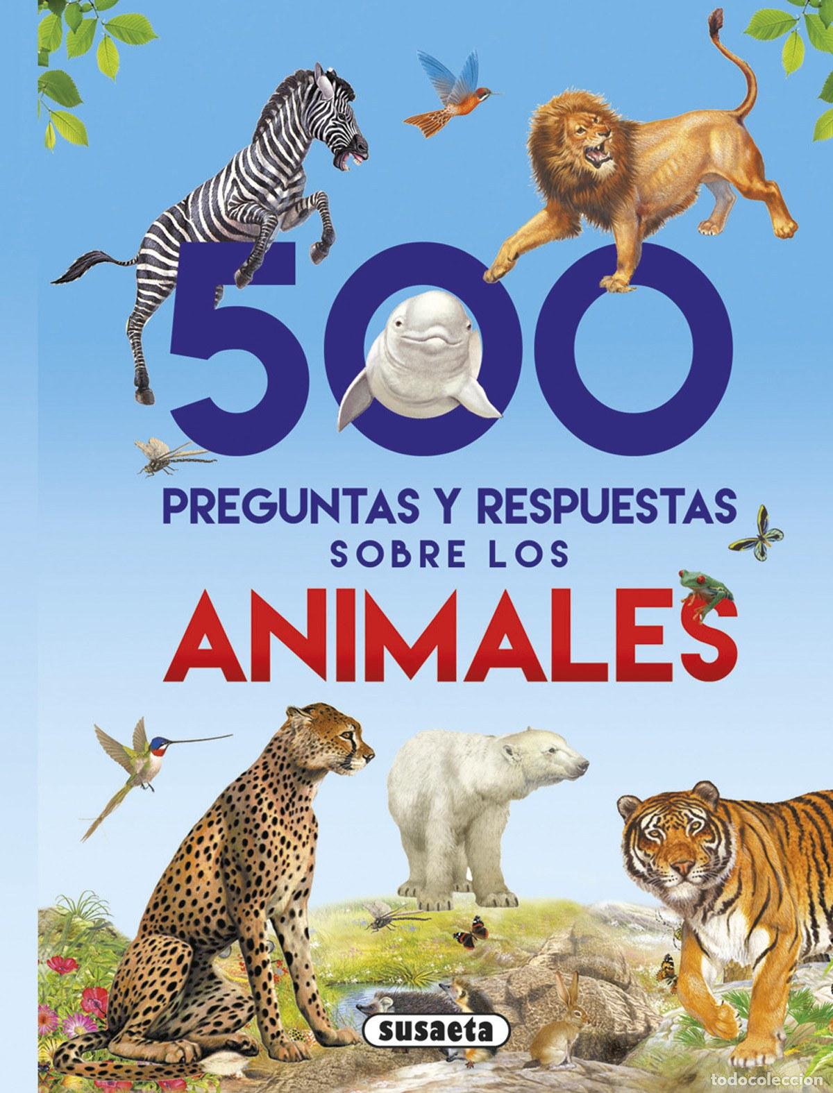 Libros: 500 preguntas y respuestas sobre los animales - VV.AA. - Foto 1
