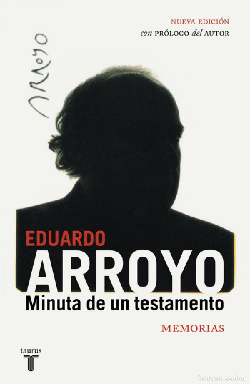 Libros: MINUTA DE UN TESTAMENTO - Arroyo, Eduardo - Foto 1