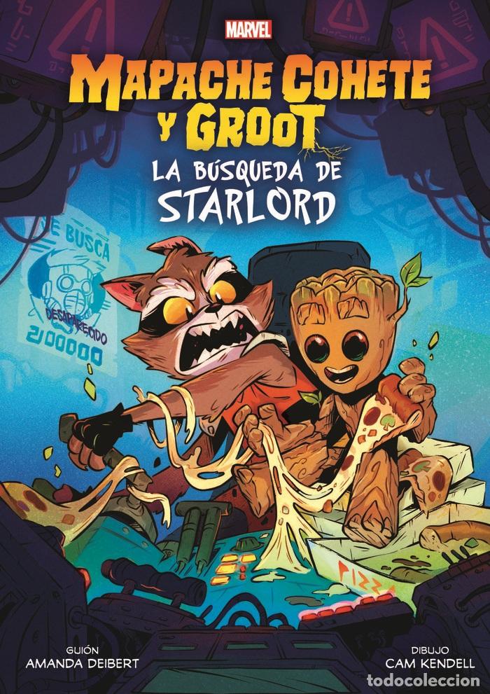 Libros: Marvel scholastic mapache cohete y groot. la b&uacute;squeda de starlord - CAM KENDELL - Foto 1