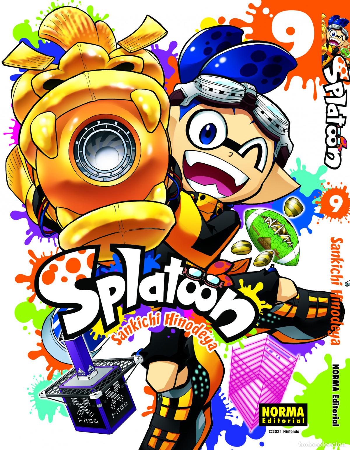 books: Splatoon 9 - Sankichi Hinodeya