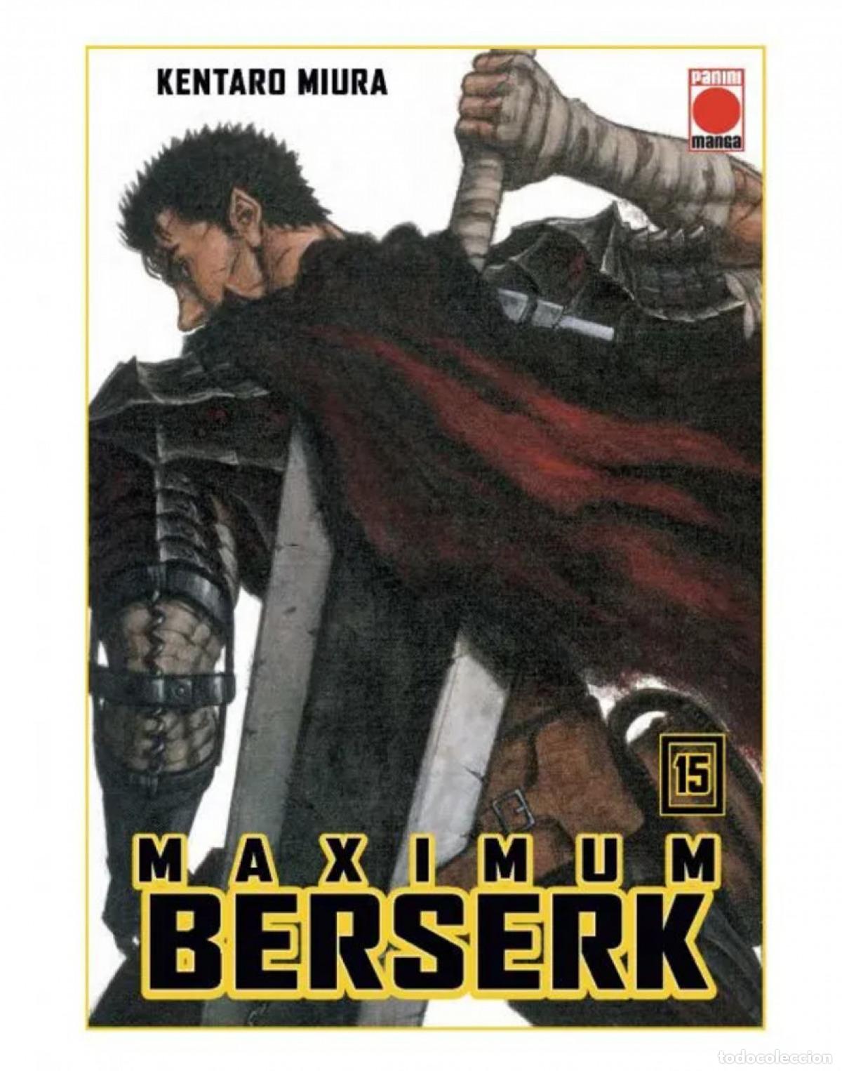 Libros: MAXIMUM BERSERK 15 - KENTARO MIURA - Foto 1