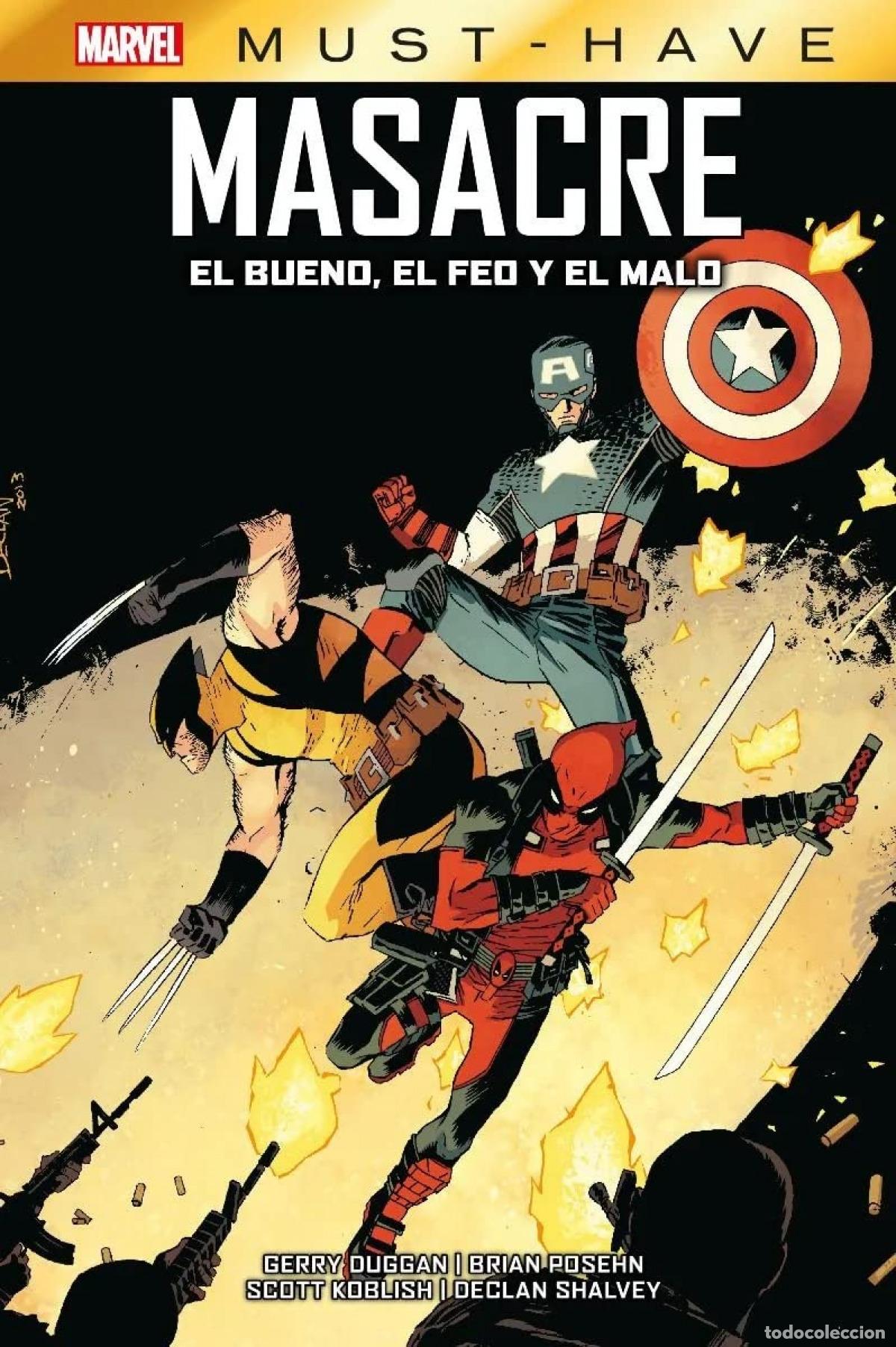 Libros: MARVEL MUST-HAVE. MASACRE : EL BUENO, EL MALO Y EL FEO - BRIAN POSEHN - Foto 1