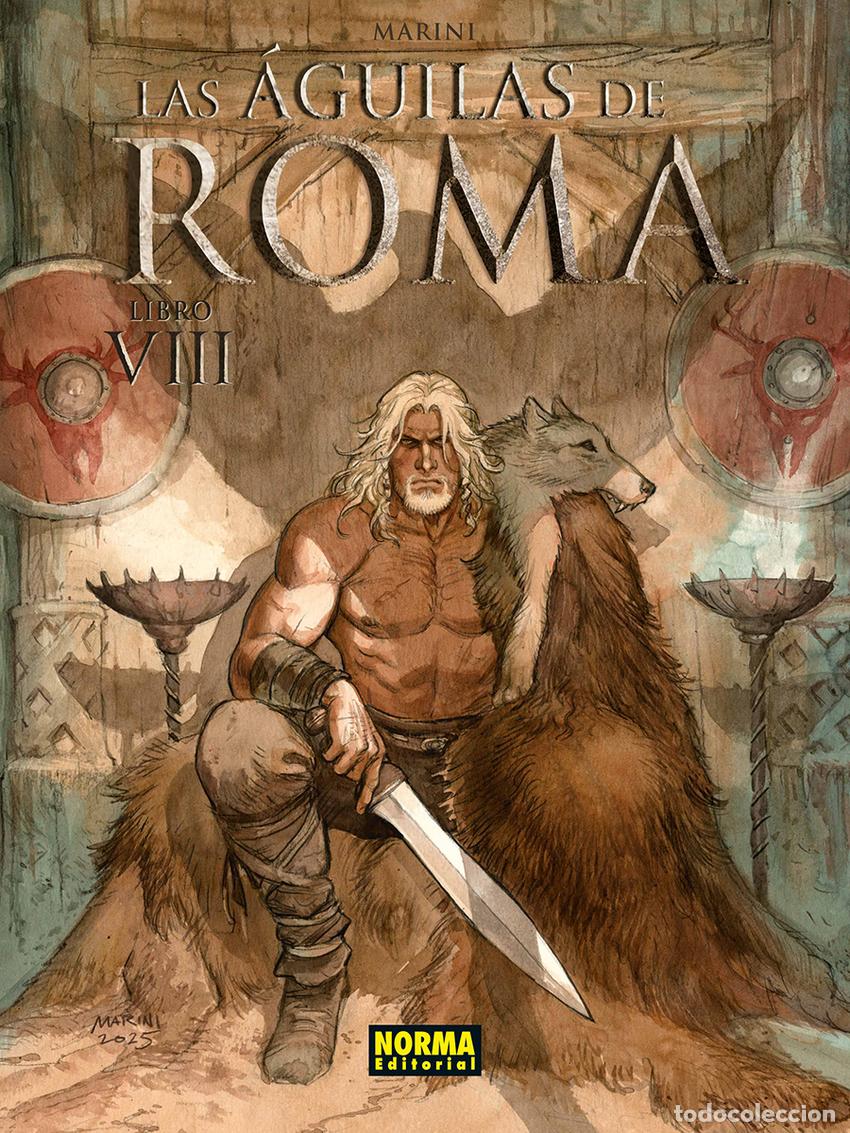 Libri di seconda mano: LAS AGUILAS DE ROMA 8 - ENRICO MARINI