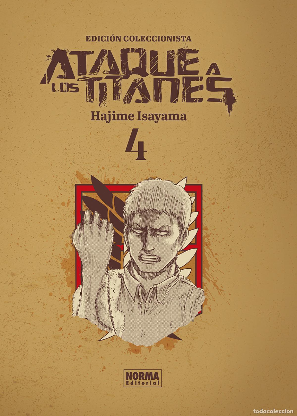Libros: Ataque a los titanes - Isayama, Hajime