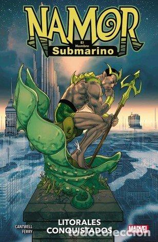 Libros: 100% Marvel namor. litorales conquistados - FERRY, PASQUAL/ CANTWELL, CHRISTOPHER - Foto 1