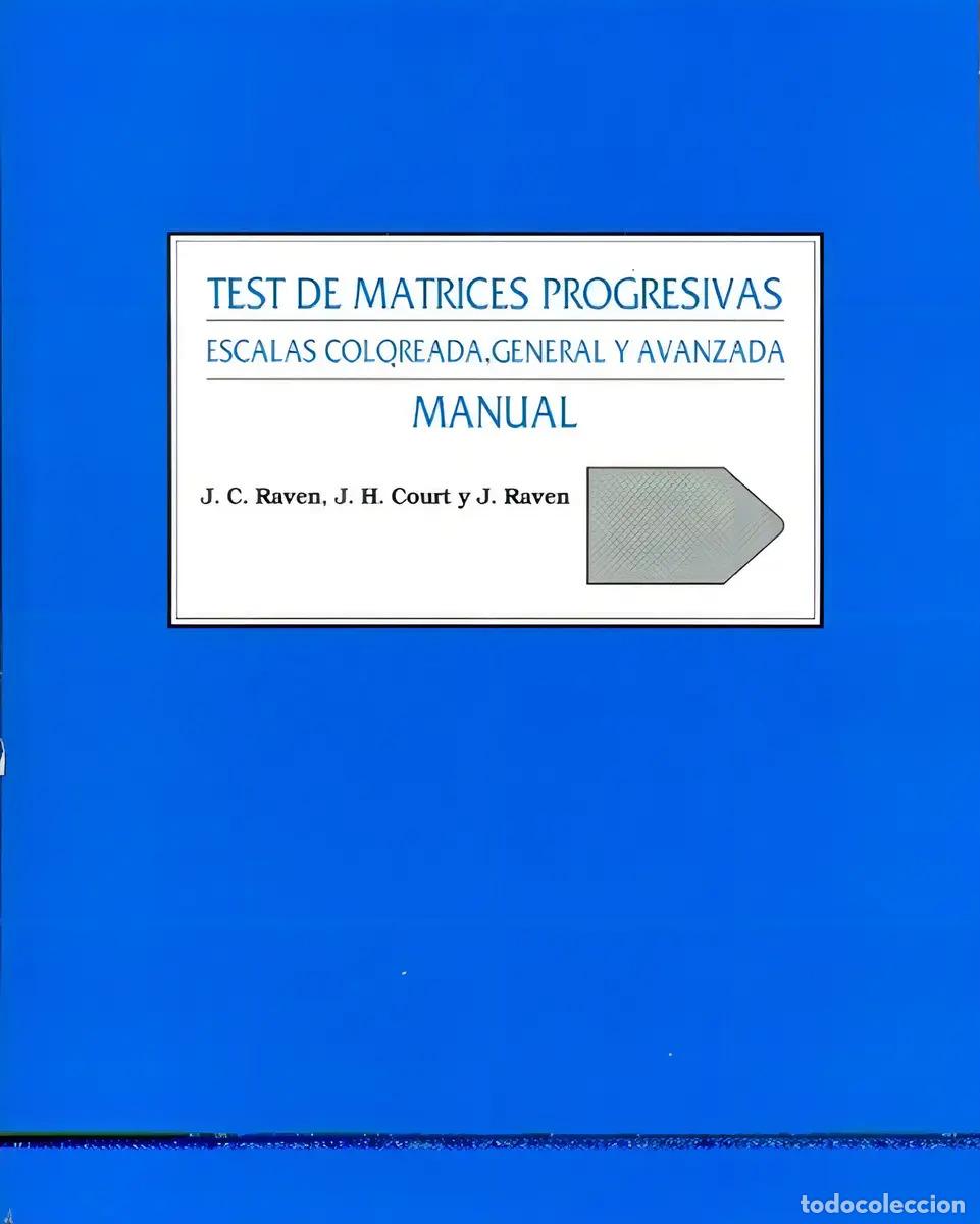 Libri di seconda mano: Test de matrices progresivas - J.C. Raven