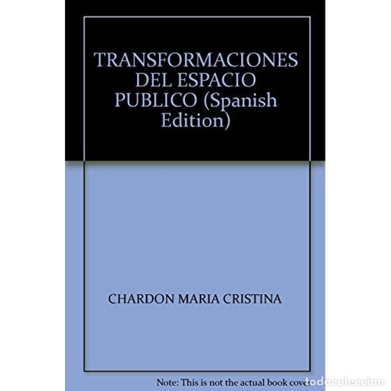 Libros: Transformaciones del espacio p&uacute;blico los actores, las pr&aacute;cti - Mar&iacute;a Cristina Chardon - Foto 1