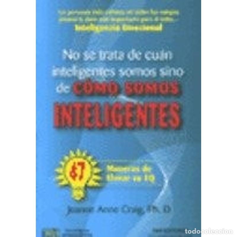 Libros: C&oacute;mo somos inteligentes (Spanish Edition) - Jeanne Anne Craig - Foto 1