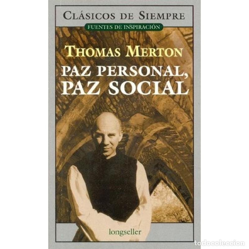 Libros: Paz personal paz social - Thomas Merton - Foto 1