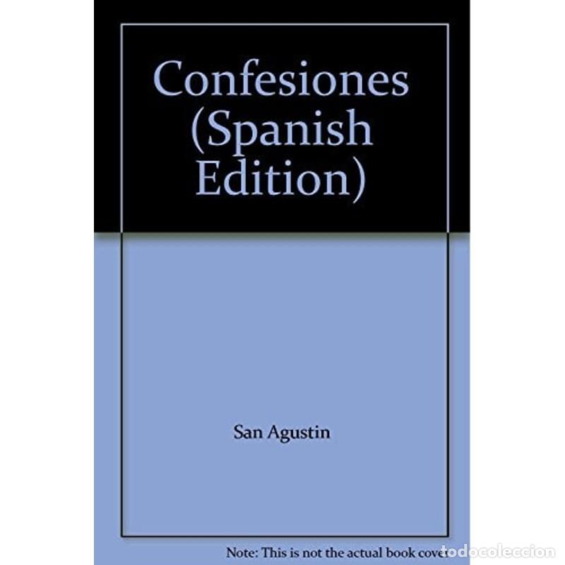 Libros: Confesiones (Spanish Edition) - San Agustin - Foto 1