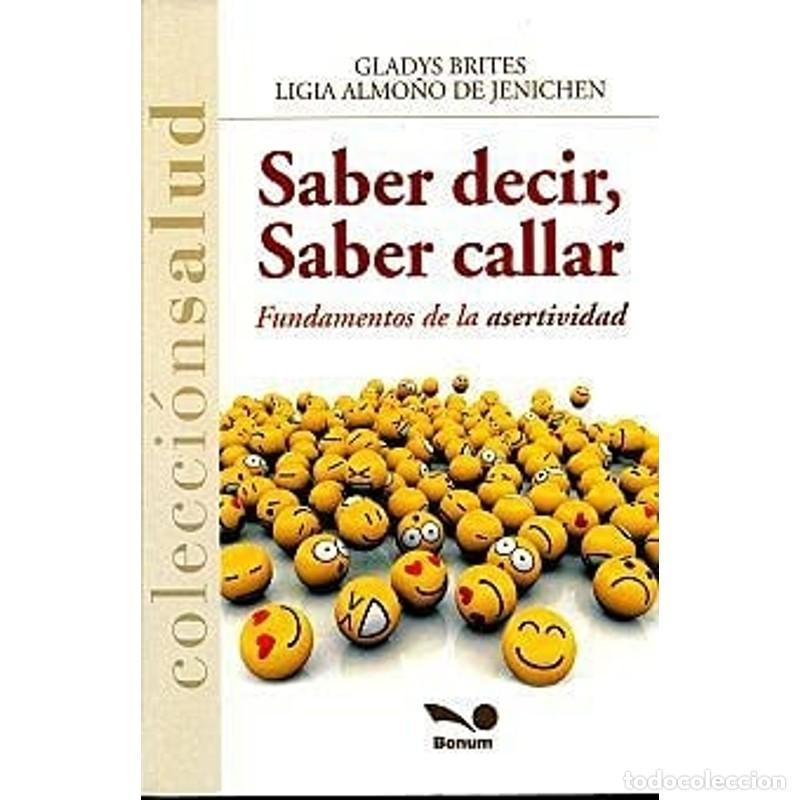 Livres: Saber decir, saber callar - Gladys Brites de Vila, Ligia Almo&ntilde;o de Jenichen