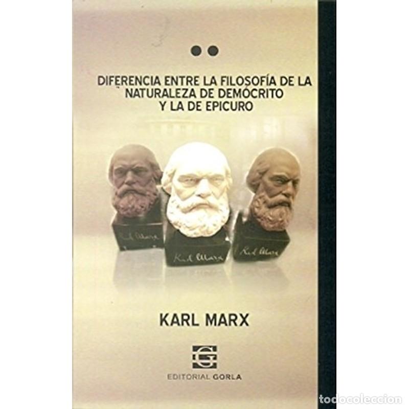 Libros: Diferencia entre la filosof&iacute;a de la naturaleza de Dem&oacute;crito - Karl Marx
