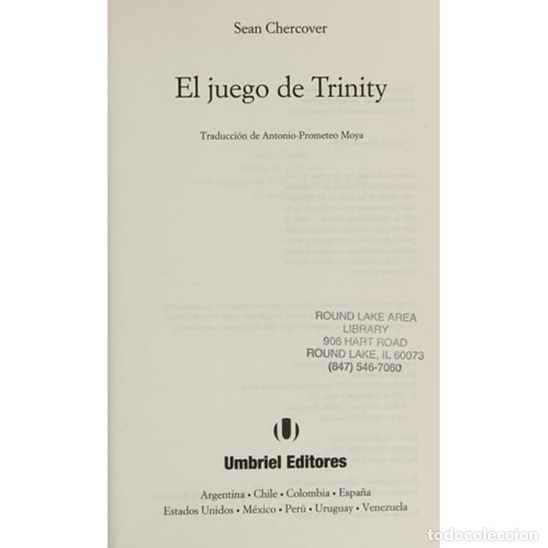 Libros: El Juego de Trinity - Sean Chercover - Foto 1