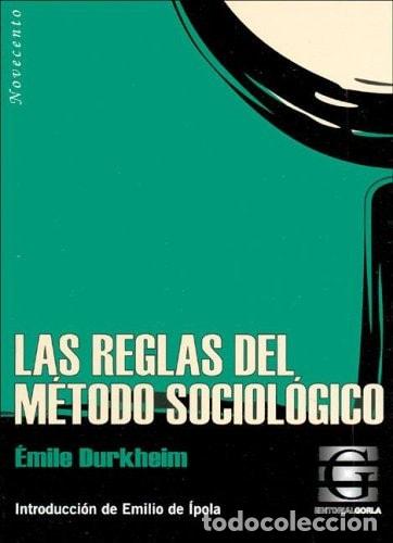 Libros: SPA-REGLAS DEL METODO SOCIOLOG - &Eacute;mile Durkheim - Foto 1