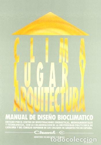 Libros: Clima, lugar y arquitectura - R. Serra - Foto 1