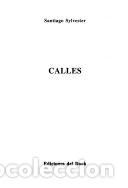 Libros: Calles - Santiago E. Sylvester - Foto 1