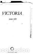 Libros: Victoria - Josep Soler - Foto 1