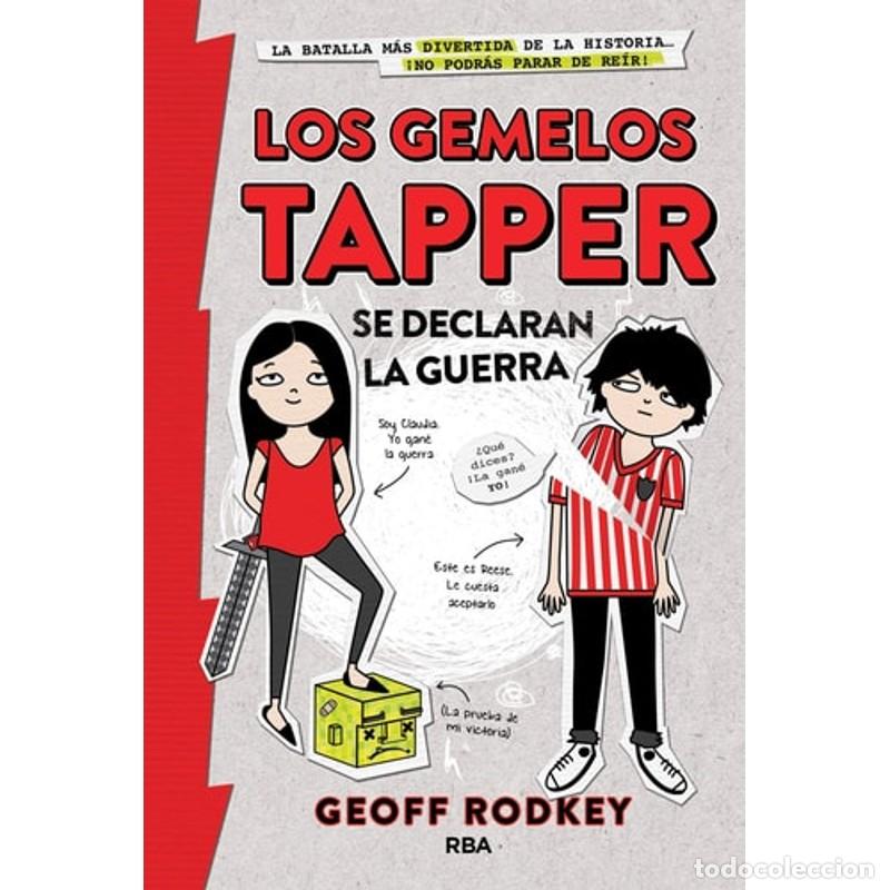 Libri di seconda mano: Los gemelos tapper se declaran la guerra / The Tapper Twins - Geoff Rodkey