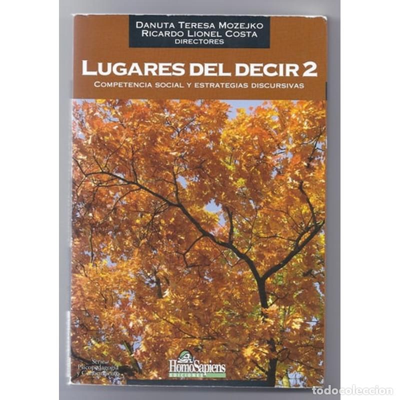 Libros: Lugares Del Decir 2 - HOMO SAPIENS - Foto 1