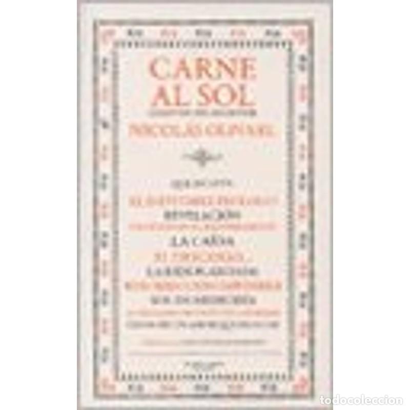 Libros: Carne al sol - OLIVARI NICOLAS - Foto 1