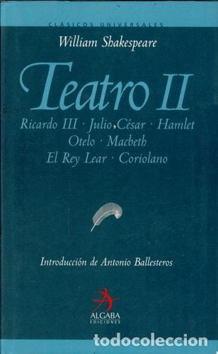 Libros: Teatro II - William Shakespeare - William Shakespeare - Foto 1